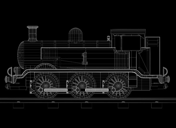 3d model thomas tank engine - Thomas The Tank Engine by mvcomputers